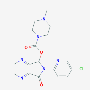 molecular formula C₁₇H₁₇ClN₆O₃ B121070 Zopiclone CAS No. 43200-80-2