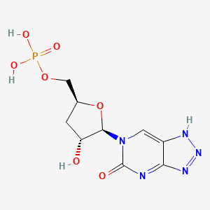 molecular formula C9H12N5O7P B1210710 Dapump CAS No. 79821-52-6
