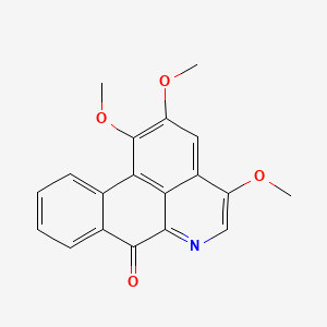 molecular formula C19H15NO4 B1210711 Splendidine CAS No. 68353-25-3