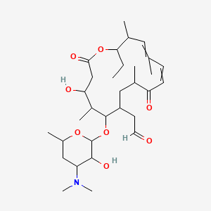 2-[6-[4-(Dimethylamino)-3-hydroxy-6-methyloxan-2-yl]oxy-16-ethyl-4-hydroxy-5,9,13,15-tetramethyl-2,10-dioxo-1-oxacyclohexadeca-11,13-dien-7-yl]acetaldehyde