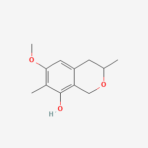 3,7-Dimethyl-8-hydroxy-6-methoxyisochroman