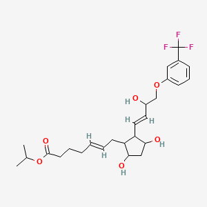 molecular formula C26H35F3O6 B12107371 15(S)-Fluprostenol isopropyl ester 