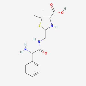 molecular formula C15H21N3O3S B12107464 AmpicillinDesoxyazetidin-2-one 
