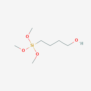 molecular formula C7H18O4Si B12107554 4-(Trimethoxysilyl)butan-1-OL CAS No. 177072-52-5