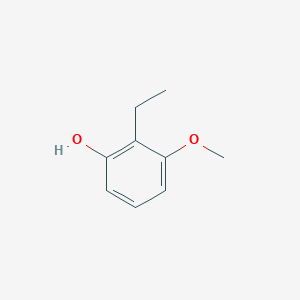 molecular formula C9H12O2 B12107762 2-Ethyl-3-methoxyphenol 