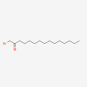 molecular formula C15H29BrO B1210782 1-Bromo-2-pentadecanone CAS No. 70243-14-0