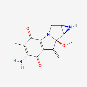 molecular formula C14H15N3O3 B1210787 1a-Demethylmitomycin G CAS No. 74422-23-4