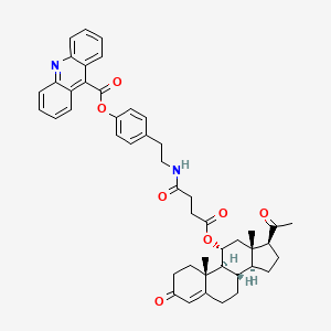 molecular formula C47H50N2O7 B1210788 11-Pstmac CAS No. 99195-33-2
