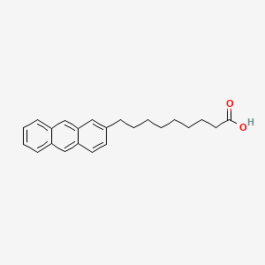 molecular formula C23H26O2 B1210792 9-(2-Anthryl)nonanoic acid CAS No. 82793-56-4