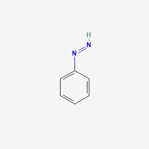 molecular formula C6H6N2 B1210812 Phenyldiazene CAS No. 931-55-5