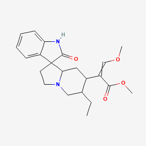 molecular formula C22H28N2O4 B1210816 Corynoxine B 