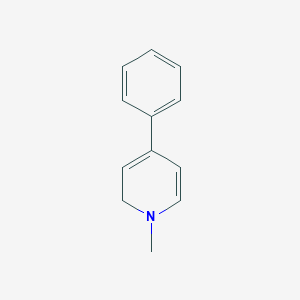 molecular formula C12H13N B1210830 1-methyl-4-phenyl-2H-pyridine CAS No. 99613-10-2