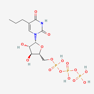 molecular formula C12H21N2O15P3 B1210833 Ara-putp CAS No. 69175-42-4