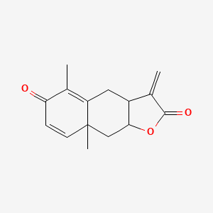 molecular formula C15H16O3 B12108371 (-)-Yomogin 