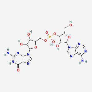 molecular formula C20H25N10O11P B12108472 Einecs 222-115-7 CAS No. 3352-23-6