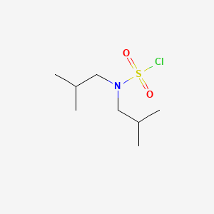 molecular formula C8H18ClNO2S B12108544 Diisobutylsulfamoyl chloride 