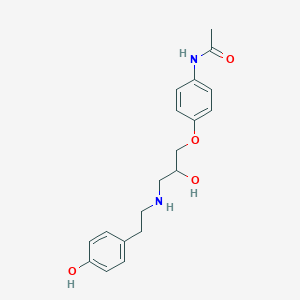 N-(4-(2-Hydroxy-3-((2-(4-hydroxyphenyl)ethyl)amino)propoxy)phenyl)acetamide