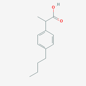 molecular formula C13H18O2 B121086 对丁基苯乙酸 CAS No. 3585-49-7