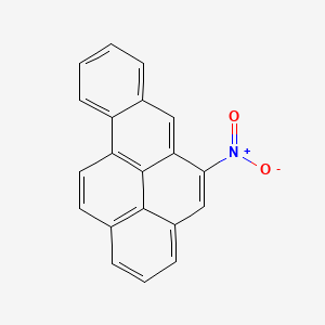 molecular formula C20H11NO2 B12108647 5-Nitrobenzo(a)pyrene CAS No. 24027-83-6