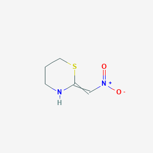 molecular formula C5H8N2O2S B1210867 Nithiazine CAS No. 58842-20-9