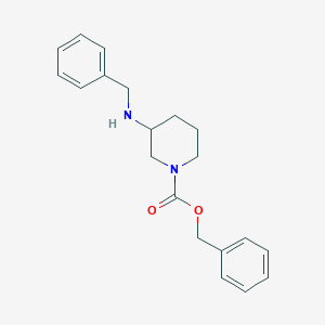 molecular formula C20H24N2O2 B12108757 (S)-Benzyl 3-(benzylamino)piperidine-1-carboxylate 