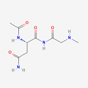 Acetyl-asparaginyl-methylglycinamide