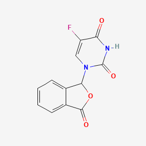 molecular formula C12H7FN2O4 B1210882 1-Phthalidyl-5-fluorouracil CAS No. 81820-68-0
