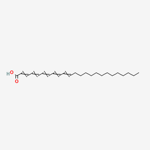 molecular formula C24H38O2 B1210896 Tetracosapentenoic acid 