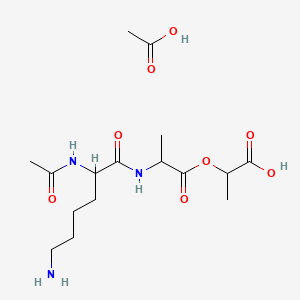Ac-Lys-D-Ala-D-lactic acid