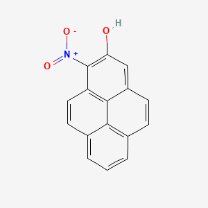 molecular formula C16H9NO3 B1210903 1-Nitropyrene-2-ol CAS No. 85628-24-6