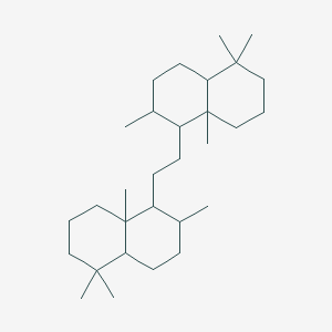molecular formula C30H54 B12109039 ONOCERANE I (8beta(H), 14alpha(H)) 