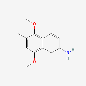 2-Amino-5,8-dimethoxy-6-methyl-1,2-dihydronaphthalene