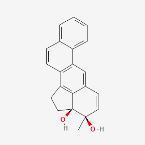 molecular formula C21H18O2 B1210910 cis-2a,3-Dihydroxy-3-methylcholanthrene CAS No. 68688-84-6