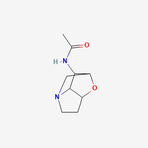 molecular formula C9H14N2O2 B12109151 N-Acetyl-N-demethylloline 
