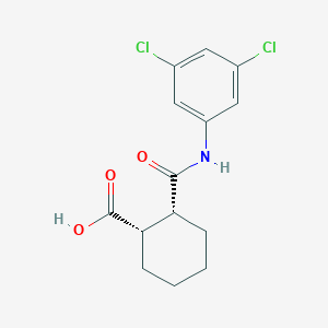 molecular formula C14H15Cl2NO3 B1210917 VU0155041 