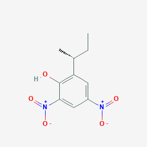 molecular formula C10H12N2O5 B1210927 (R)-dinoseb 