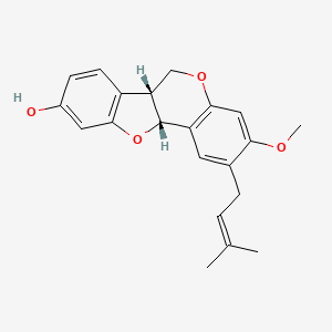 molecular formula C21H22O4 B1210931 Orientanol B 