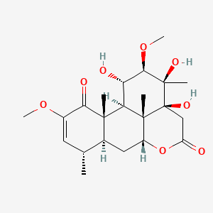 molecular formula C22H32O8 B1210932 Nigakilactone H 