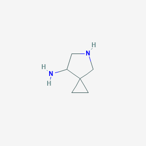 molecular formula C6H12N2 B121094 5-Azaspiro[2.4]heptan-7-amine CAS No. 129306-03-2