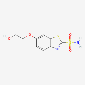6-Hydroxyethoxy-2-benzothiazolesulfonamide