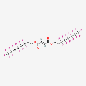 molecular formula C20H10F26O4 B12109436 Bis(1H,1H,2H,2H-perfluorooctyl)maleate CAS No. 24120-19-2