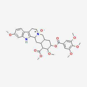 molecular formula C33H40N2O10 B12109486 Reserpin N-oxide 