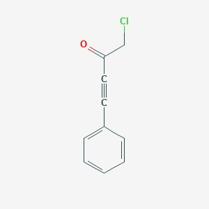 molecular formula C10H7ClO B121095 1-氯-4-苯基-3-丁炔-2-酮 CAS No. 176648-09-2