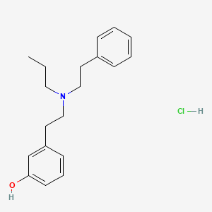 Phenol, 3-(2-((2-phenylethyl)propylamino)ethyl)-, hydrochloride