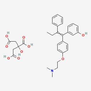 (Z)-3-(1-(4-(2-(dimethylamino)ethoxy)phenyl)-2-phenylbut-1-enyl)phenol 2-hydroxypropane-1,2,3-tricarboxylate