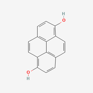 molecular formula C16H10O2 B1210964 1,6-Pyrenediol CAS No. 10262-84-7