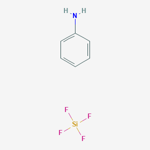 molecular formula C6H7F4NSi B12109645 Aniline silicon fluoride 