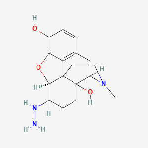 6-Hydrazinyl-17-methyl-4,5-epoxymorphinan-3,14-diol