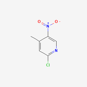 molecular formula C6H5ClN2O2 B1210972 2-Chloro-4-methyl-5-nitropyridine CAS No. 23056-33-9