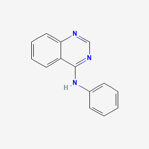 molecular formula C14H11N3 B1210976 4-Anilinoquinazoline CAS No. 34923-95-0